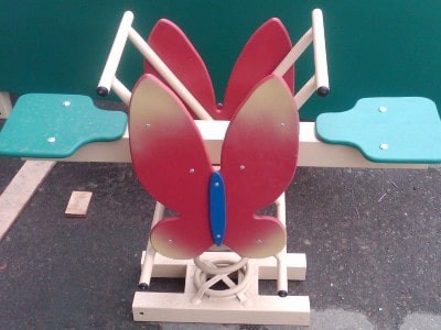 Гойдалки на пружині